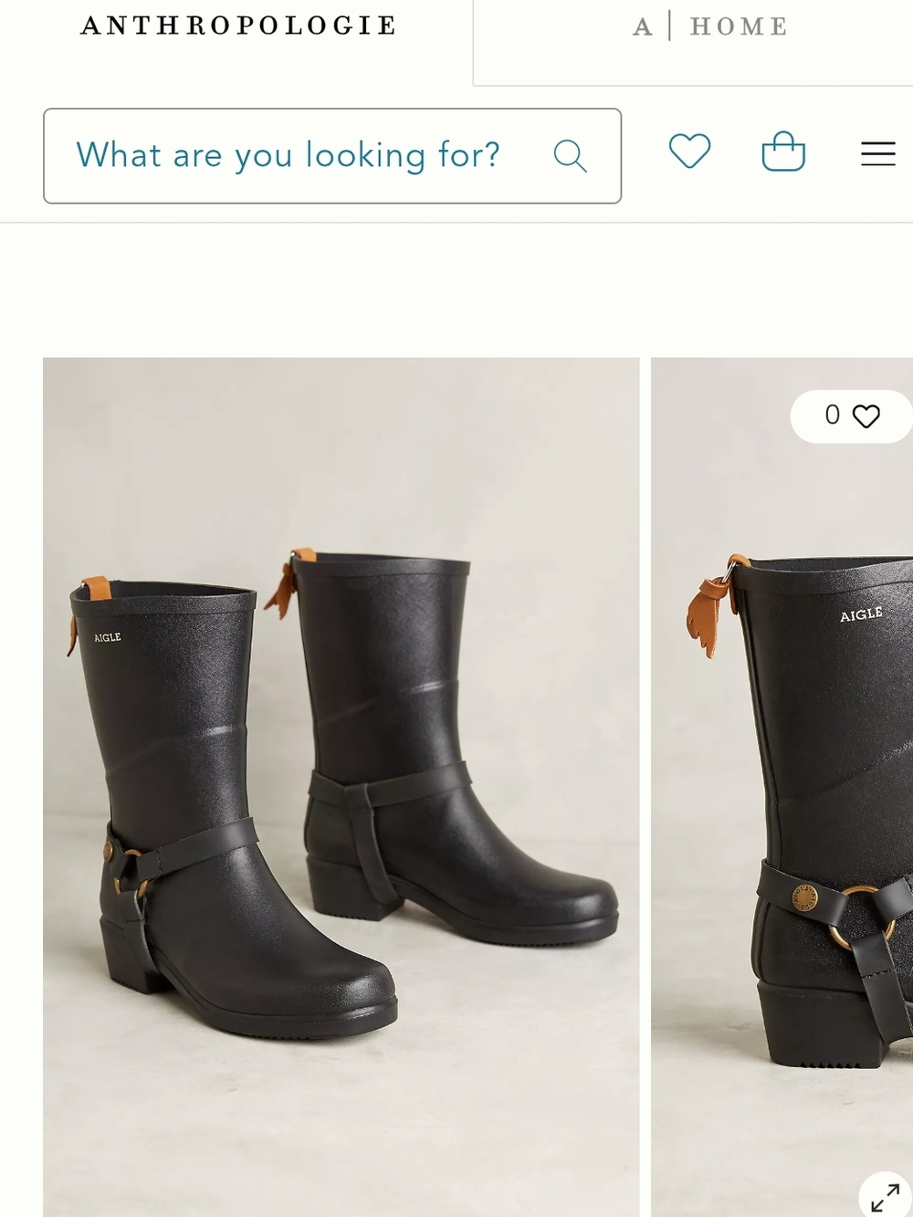 Anthropologie Aigle Miss Julie Boots Sz 35 Women's 5 or Kids 3 - Picture 5 of 5